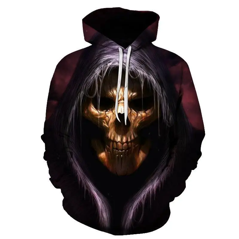 Autumn Men Essentials Hoodie 3D Print Skull Pattern Long Sleeves Casual Fashion Designer Korean Streetwear Tops
Autumn Men Essentials Hoodie 3D Print Skull Pattern Long Sleeves Casual Fashion Designer Korean Streetwear Tops