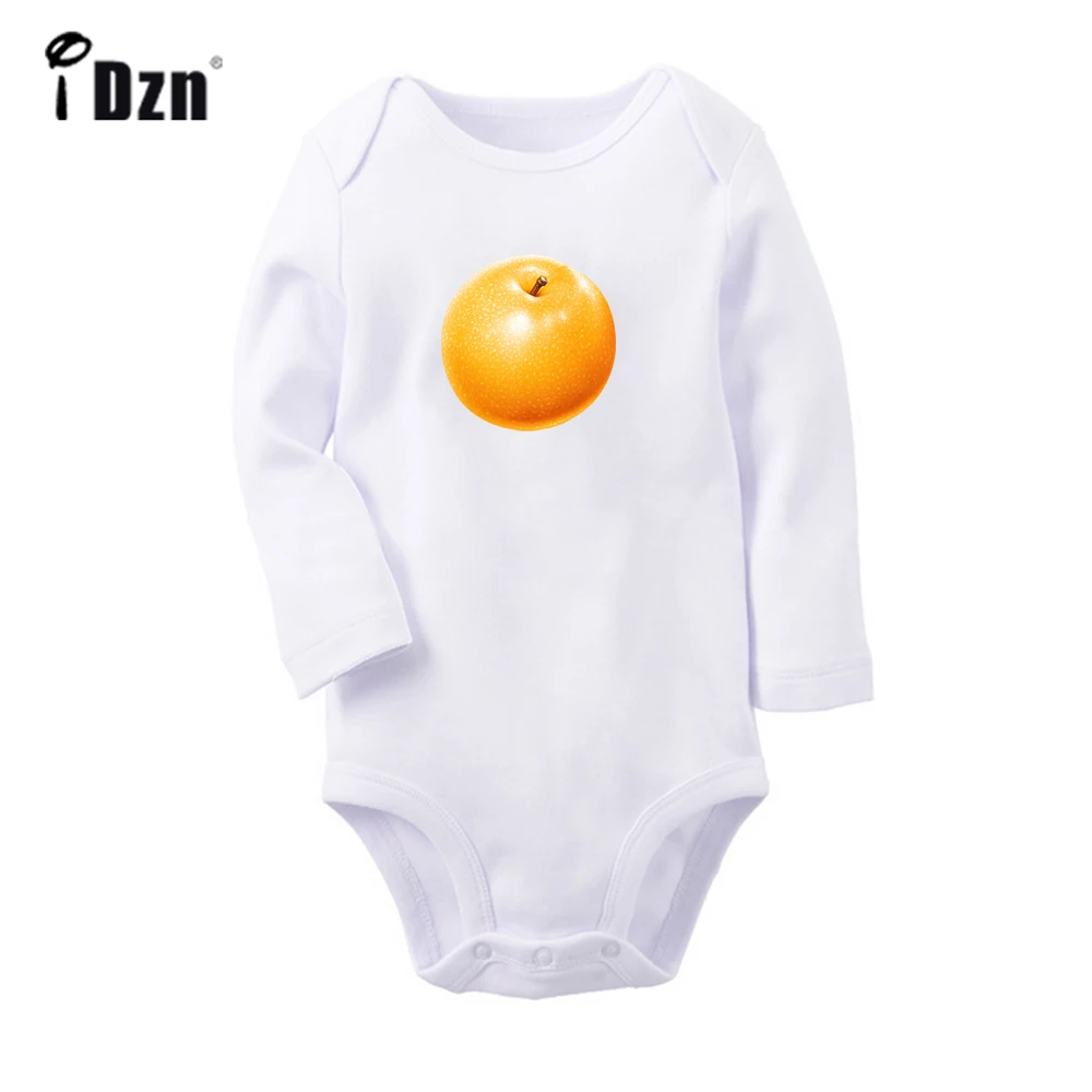 iDzn NEW Pear Sweet Delicious Fruit Cute Baby Fun Rompers Boys Girls Bodysuit Infant Long Sleeves Jumpsuit Kids Soft Clothes
iDzn NEW Pear Sweet Delicious Fruit Cute Baby Fun Rompers Boys Girls Bodysuit Infant Long Sleeves Jumpsuit Kids Soft Clothes
