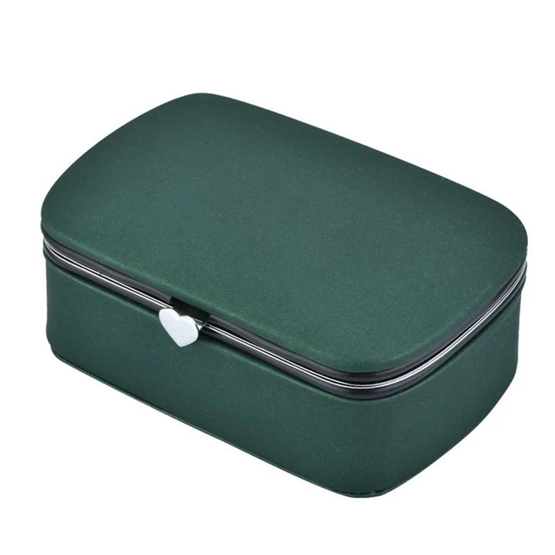 Portable PU Jewelry Box Travel Mini Korean Earrings Ring Jewelry Storage Box Women's Gift
Portable PU Jewelry Box Travel Mini Korean Earrings Ring Jewelry Storage Box Women's Gift