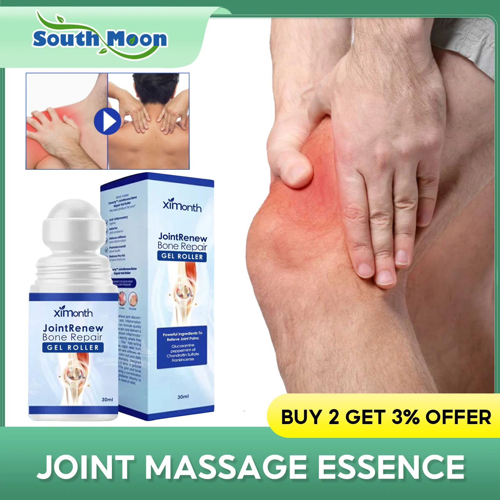 Joint Arthritis Pain Relief Serum Anti Gout Rheumatoid Ankle Sprain Treatment Relieve Muscle Back Knee Aches Analgesic Liquid
Joint Arthritis Pain Relief Serum Anti Gout Rheumatoid Ankle Sprain Treatment Relieve Muscle Back Knee Aches Analgesic Liquid