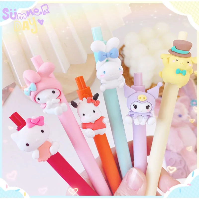 1 шт. Милая кавайная Sanrioed Kuromi Mymelody Kitty Cinnamorol Press нейтральная ручка студенческие письменные принадлежности 0,5 мм авторучка для подписи
1 шт. Милая кавайная Sanrioed Kuromi Mymelody Kitty Cinnamorol Press нейтральная ручка студенческие письменные принадлежности 0,5 мм авторучка для подписи
