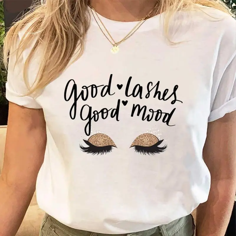 Men Tshirt Fashion Cotton Eye Lashes Style Lovely Sweet Print Tees Cartoon Female Clothes Tops Print Ladies Oversized T-Shirt
Men Tshirt Fashion Cotton Eye Lashes Style Lovely Sweet Print Tees Cartoon Female Clothes Tops Print Ladies Oversized T-Shirt