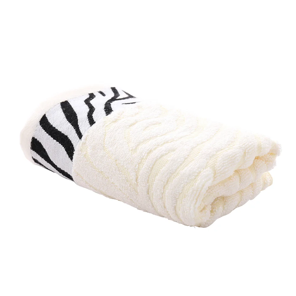 1pc Towel Comfortable Absorbent Bath Towels Stripe Bath Towels Hand Towel Towels ( Light Beige, 74x34x1cm )
1pc Towel Comfortable Absorbent Bath Towels Stripe Bath Towels Hand Towel Towels ( Light Beige, 74x34x1cm )