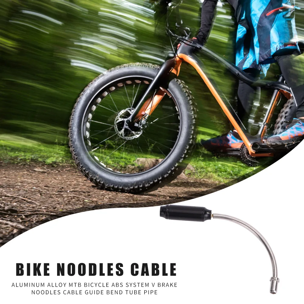 ABS System V Brake Noodles Cable Guide Bend Tube Pipe Aluminum Alloy Mountain Bicycle Accessories 100x30x10mm
ABS System V Brake Noodles Cable Guide Bend Tube Pipe Aluminum Alloy Mountain Bicycle Accessories 100x30x10mm