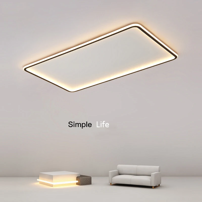 Современная светодиодная люстра простой светильник для гостиной спальни