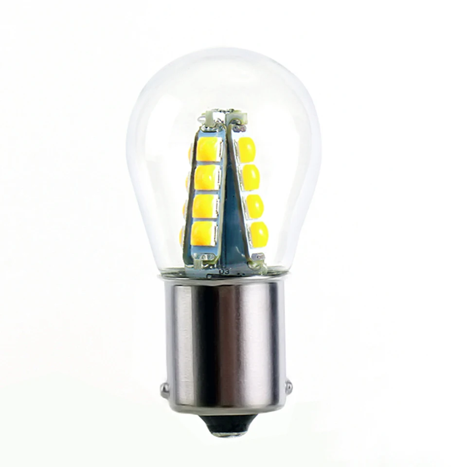 1x 1156 LED P21w Ba15s SMD Car Light Glass Bulb Lamp S25 White DC12v 6000K Auto Vehicle Reverse Turn Signal Brake Parking DRL
1x 1156 LED P21w Ba15s SMD Car Light Glass Bulb Lamp S25 White DC12v 6000K Auto Vehicle Reverse Turn Signal Brake Parking DRL