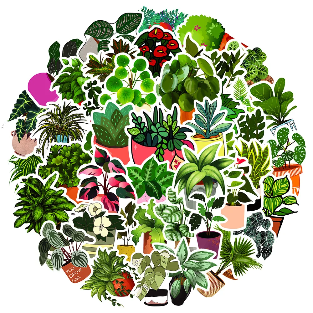 Potted Plant Stickers for Car Suitcase Skateboard Guitar Laptop Phone Notebook DIY Decor Waterproof Sticker Toys Gifts
Potted Plant Stickers for Car Suitcase Skateboard Guitar Laptop Phone Notebook DIY Decor Waterproof Sticker Toys Gifts