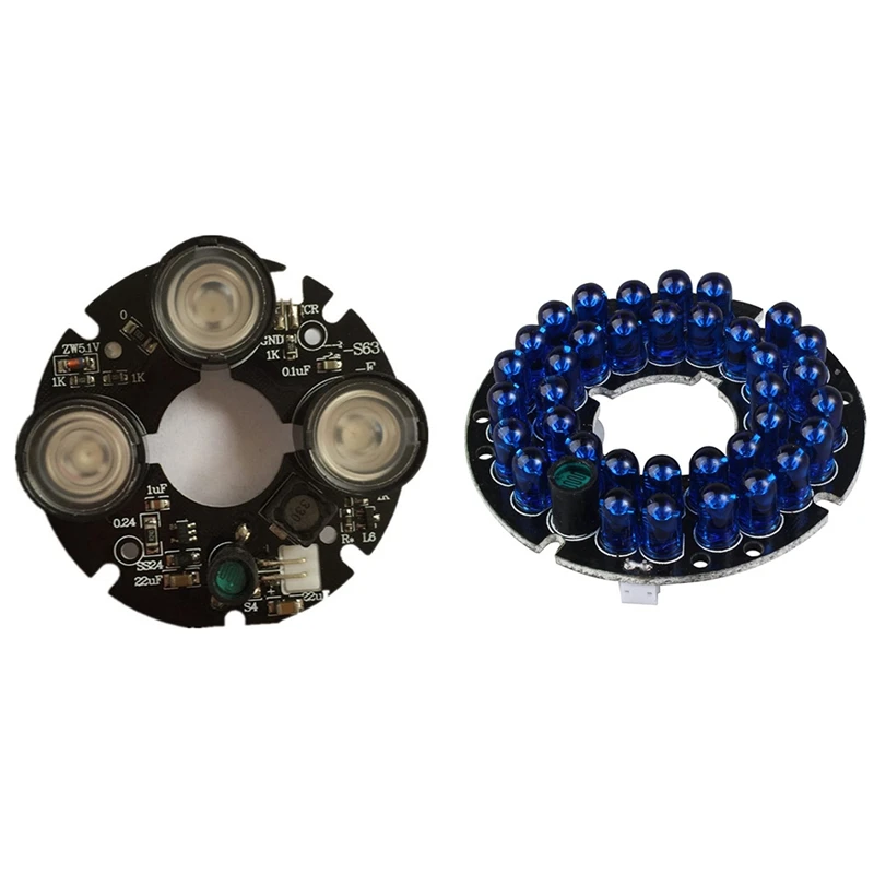 2PCS 3 Array IR Led Spot Light Infrared 3X IR LED Board Diameter 53Mm With Infrared 36 IR LED Light Board Diameter 54Mm
2PCS 3 Array IR Led Spot Light Infrared 3X IR LED Board Diameter 53Mm With Infrared 36 IR LED Light Board Diameter 54Mm