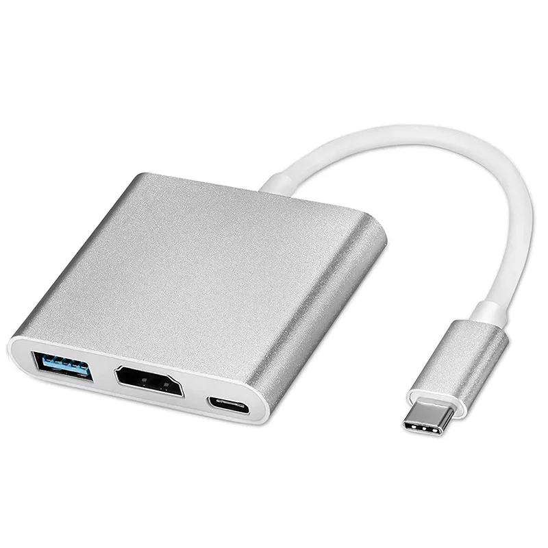 Type-C Adapter Cable Converter for Apple USB-C Digital AV Multiport Adapter MJ1K2AM/A HDMI and USB New FW3
Type-C Adapter Cable Converter for Apple USB-C Digital AV Multiport Adapter MJ1K2AM/A HDMI and USB New FW3