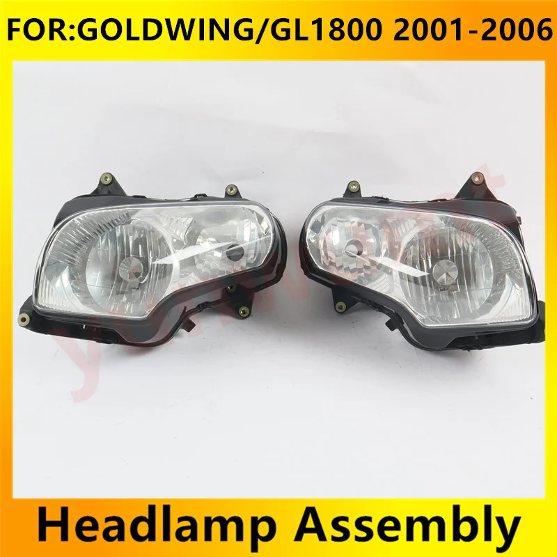 Motorcycle Front Headlight Assembly Fit For HONDA GOLDWING GL1800 2001 2002 2003 2004 2005 Headlamp Headlight Head Light Lamp
Motorcycle Front Headlight Assembly Fit For HONDA GOLDWING GL1800 2001 2002 2003 2004 2005 Headlamp Headlight Head Light Lamp