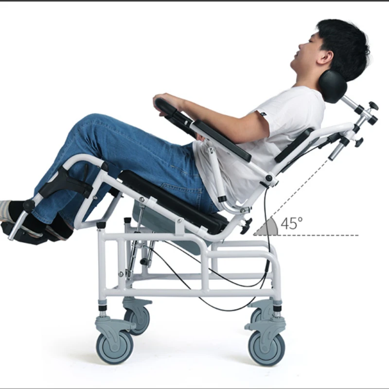 Medical Aluminum Mobile Toilet Commode Wheelchair With Toilet Seat for elderly and disabled
Medical Aluminum Mobile Toilet Commode Wheelchair With Toilet Seat for elderly and disabled