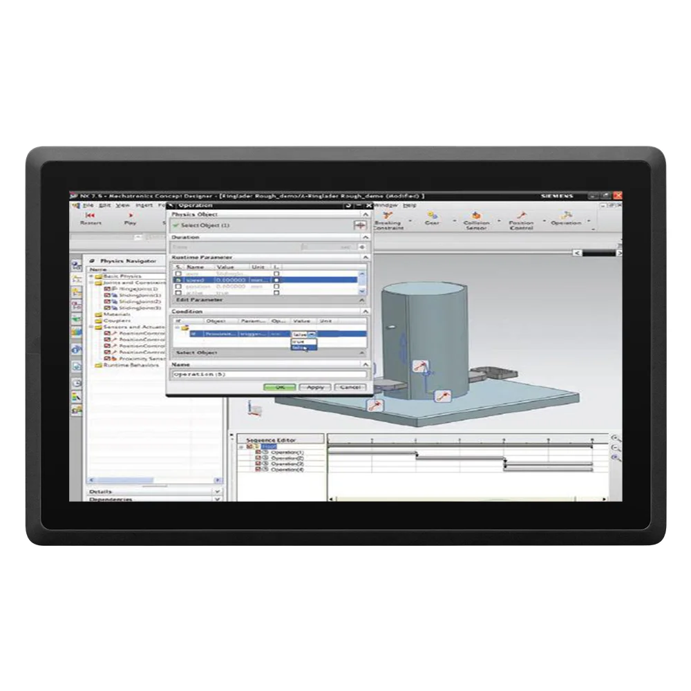 Multi interface embedded or wall mounted ppc ipc wide screen industrial panel pc 7 inch with ssd
Multi interface embedded or wall mounted ppc ipc wide screen industrial panel pc 7 inch with ssd