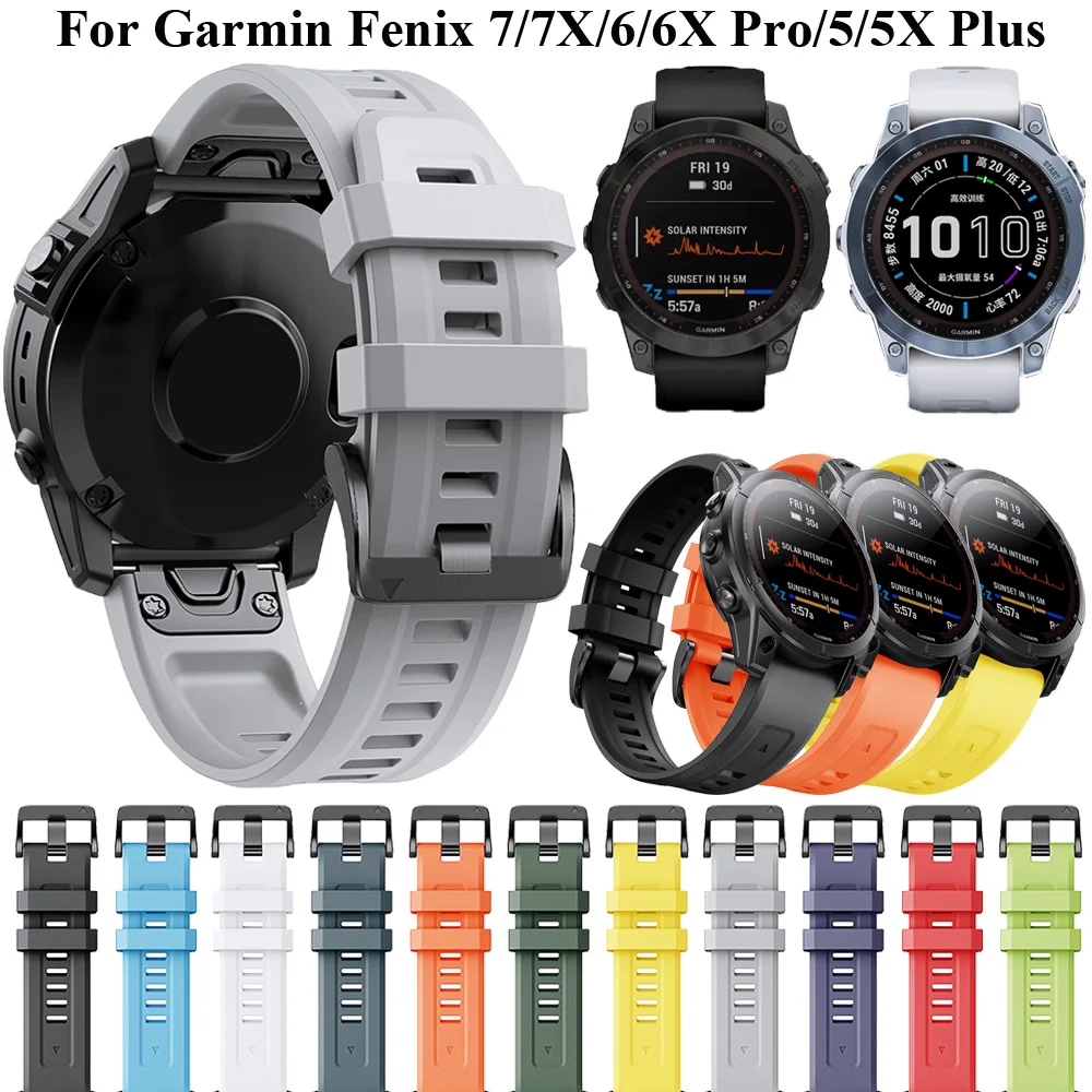 Оригинальный Смарт-браслет для Garmin Fenix 7 7x6 6x Pro 5 5x Plus Epix 3 3HR силиконовый ремешок-браслет Forerunner 945, 22 26 мм
Оригинальный Смарт-браслет для Garmin Fenix 7 7x6 6x Pro 5 5x Plus Epix 3 3HR силиконовый ремешок-браслет Forerunner 945, 22 26 мм