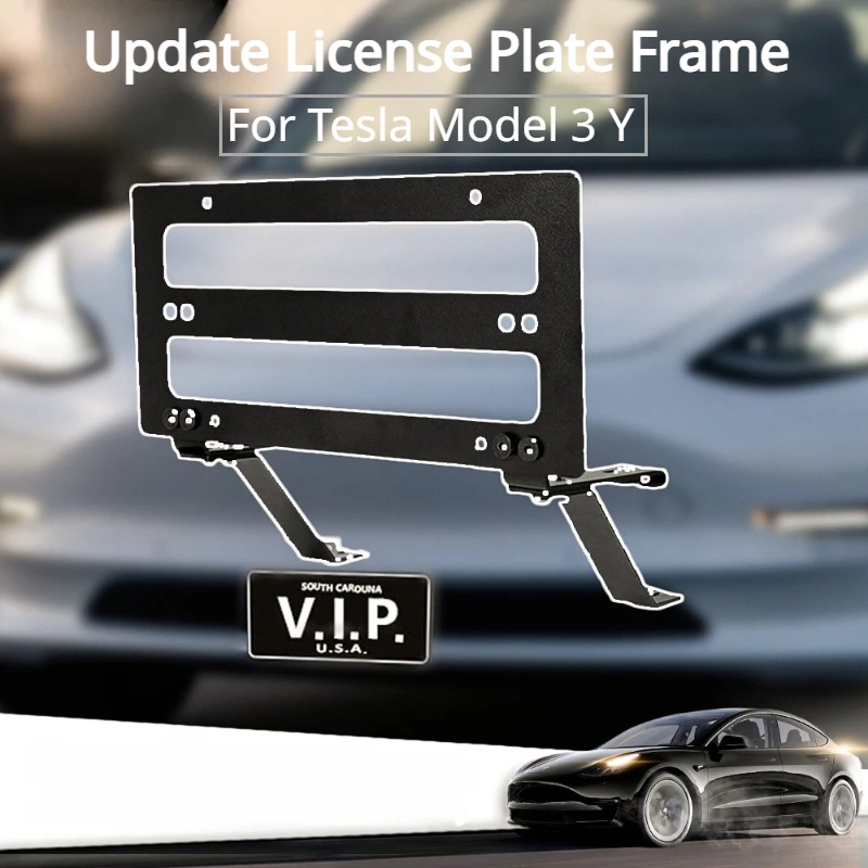 License Plate Frame for Tesla Model 3 Y New Energy License Update Elevating American Standard Portable Holder Accessories 2023
License Plate Frame for Tesla Model 3 Y New Energy License Update Elevating American Standard Portable Holder Accessories 2023