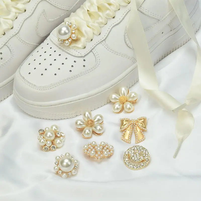 Брендовые дизайнерские подвески для обуви Nike Air Force 1 украшения сделай сам шнурки