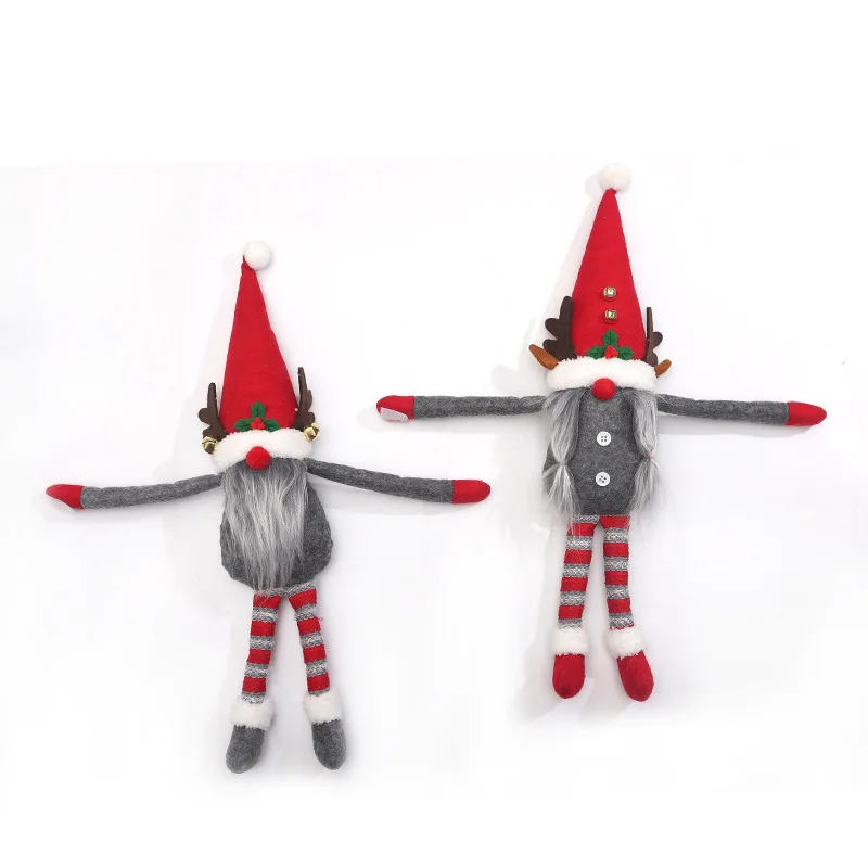 Christmas Decoration Felt Dolls Curtain Buttons Curtain Holding Long Legs Faceless Old Man Dolls Christmas Supplies
Christmas Decoration Felt Dolls Curtain Buttons Curtain Holding Long Legs Faceless Old Man Dolls Christmas Supplies