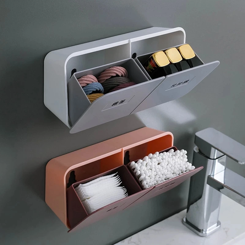 Cotton Pad Storage Wall Mounted Bathroom Storage Bag Plastic Cotton Swab Holder Tampon Cosmetic Container Home Storage Sundries
Cotton Pad Storage Wall Mounted Bathroom Storage Bag Plastic Cotton Swab Holder Tampon Cosmetic Container Home Storage Sundries