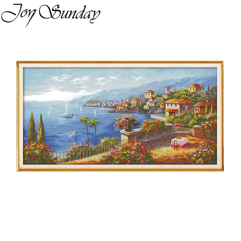 JoySunday Cross Stitch Kits Patterns Counted Aida Fabric 14CT 16CT Canvas DMC Thread DIY Embroidery Needlework Set Wall Painting
JoySunday Cross Stitch Kits Patterns Counted Aida Fabric 14CT 16CT Canvas DMC Thread DIY Embroidery Needlework Set Wall Painting