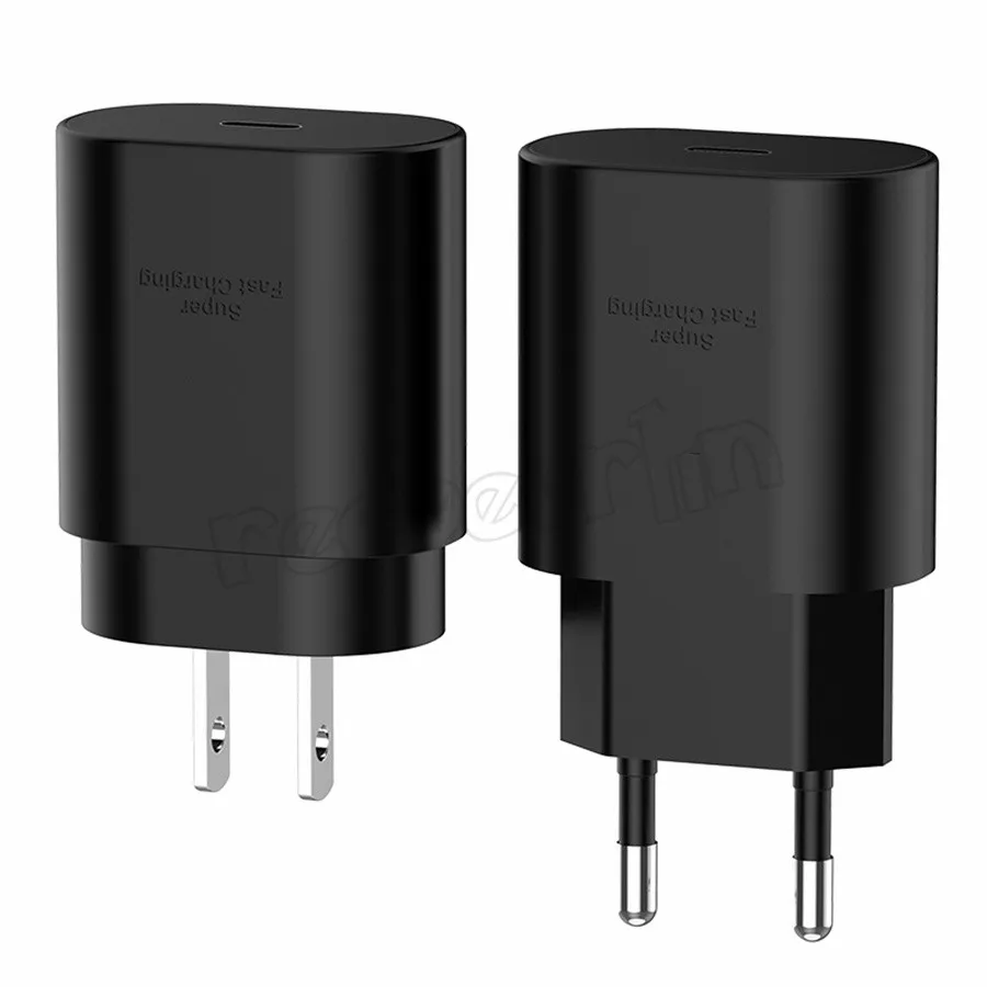 5pcs/lot 25W Fast Quick Charger PD USB-C Wall Charger US Eu Plug For Samsung S20 S21 S10 Note 20 PC
5pcs/lot 25W Fast Quick Charger PD USB-C Wall Charger US Eu Plug For Samsung S20 S21 S10 Note 20 PC
