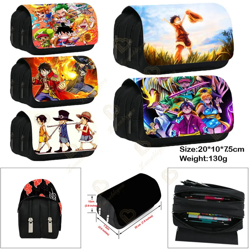One Piece Pencil Case Kawaii Pencil Case School Pen Case Supplies Pencil Bag School Box Pencils Pouch Stationery Nylon Fabric
One Piece Pencil Case Kawaii Pencil Case School Pen Case Supplies Pencil Bag School Box Pencils Pouch Stationery Nylon Fabric