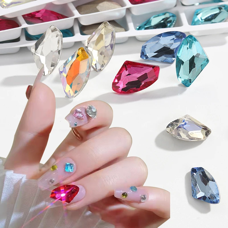 50pcs Rhinestones Hatchet Nail Art 6x10mm Supplies Sailor Moon Charms Glitter Luxury Parts Gyaru Gems Materials Stones Crystals
50pcs Rhinestones Hatchet Nail Art 6x10mm Supplies Sailor Moon Charms Glitter Luxury Parts Gyaru Gems Materials Stones Crystals