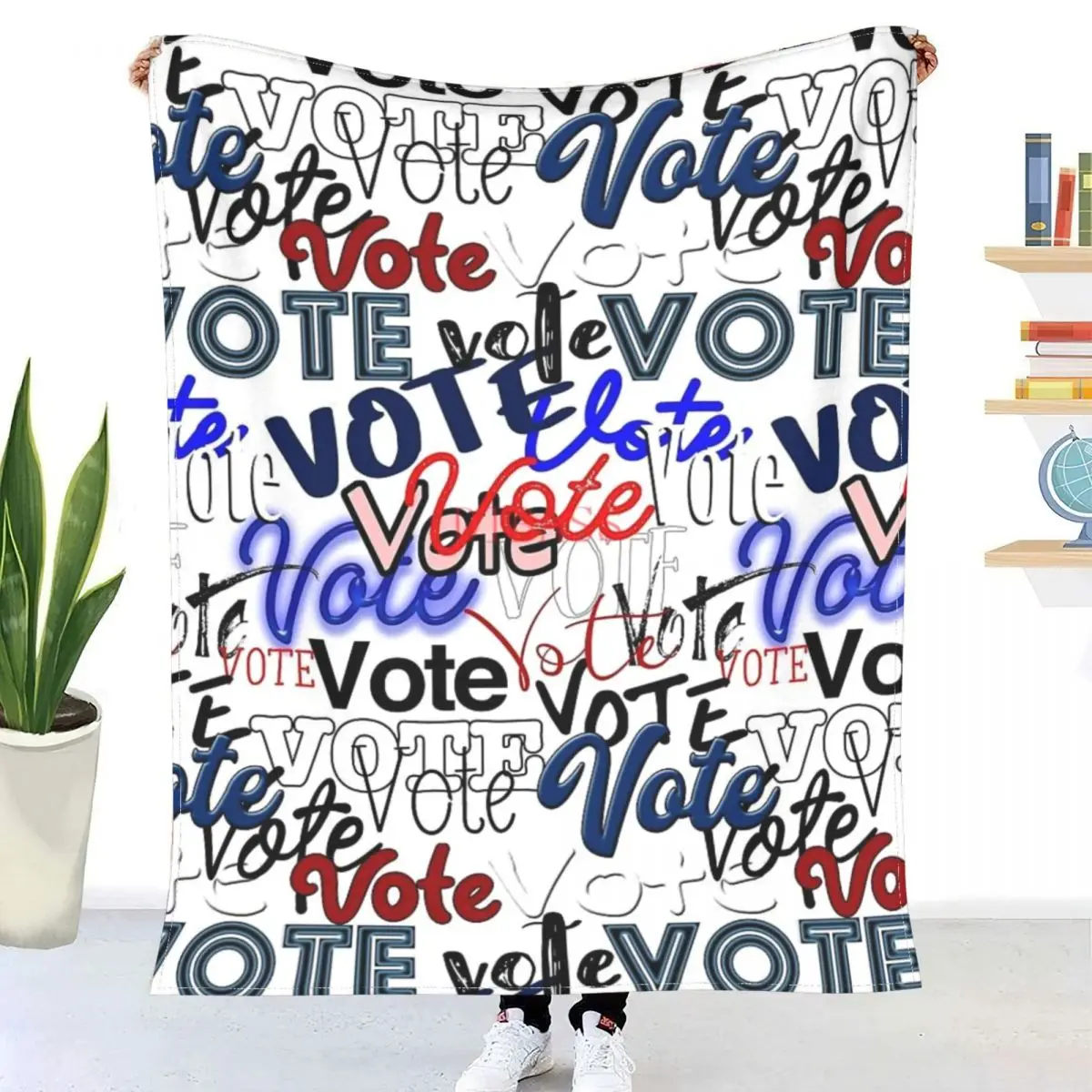 Vote! Фланелевое покрывало с 3D принтом, очень теплое покрывало, покрывало для постельных принадлежностей, постельное белье для путешествий
Vote! Фланелевое покрывало с 3D принтом, очень теплое покрывало, покрывало для постельных принадлежностей, постельное белье для путешествий