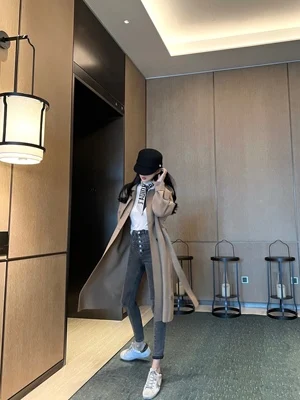 Women's spring and autumn trousers were thin and high-waisted gray sweatpants loose-fitting casual harem pants trousers
Women's spring and autumn trousers were thin and high-waisted gray sweatpants loose-fitting casual harem pants trousers
