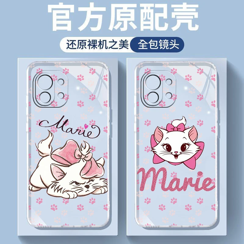 Marie Cat Cartoon For Xiaomi Mi 13 12 11 10 11T 10T 9T 9 8 Note 10 Ultra Pro Lite Silicone Transparent Phone Case Coque Capa
Marie Cat Cartoon For Xiaomi Mi 13 12 11 10 11T 10T 9T 9 8 Note 10 Ultra Pro Lite Silicone Transparent Phone Case Coque Capa