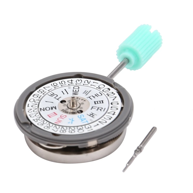NH06A3 Character Double Calendar Week Mechanical Movement White Metal 21Diamond Watch Movement Accessories Balance Wheel
NH06A3 Character Double Calendar Week Mechanical Movement White Metal 21Diamond Watch Movement Accessories Balance Wheel