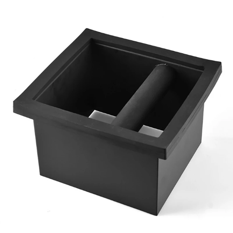 Shock-Absorbing Coffee Machine Beat Box Anti-Slip Coffee Grinder Trash Bin with Knock Bar for Barista
Shock-Absorbing Coffee Machine Beat Box Anti-Slip Coffee Grinder Trash Bin with Knock Bar for Barista