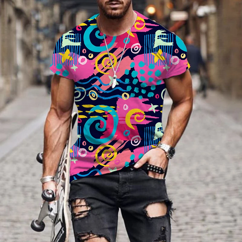 3D Printed T Shirt Men Women Summer Casual Abstract graffiti art pattern Short Sleeve Harajuku Streetwear Oversized T-shirt
3D Printed T Shirt Men Women Summer Casual Abstract graffiti art pattern Short Sleeve Harajuku Streetwear Oversized T-shirt