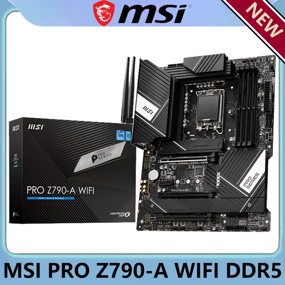 MSI PRO Z790-A WIFI DDR5 INTEL Z790 LGA 1700 ATX компьютерное оборудование и программное обеспечение для ПК игровая материнская плата
MSI PRO Z790-A WIFI DDR5 INTEL Z790 LGA 1700 ATX компьютерное оборудование и программное обеспечение для ПК игровая материнская плата