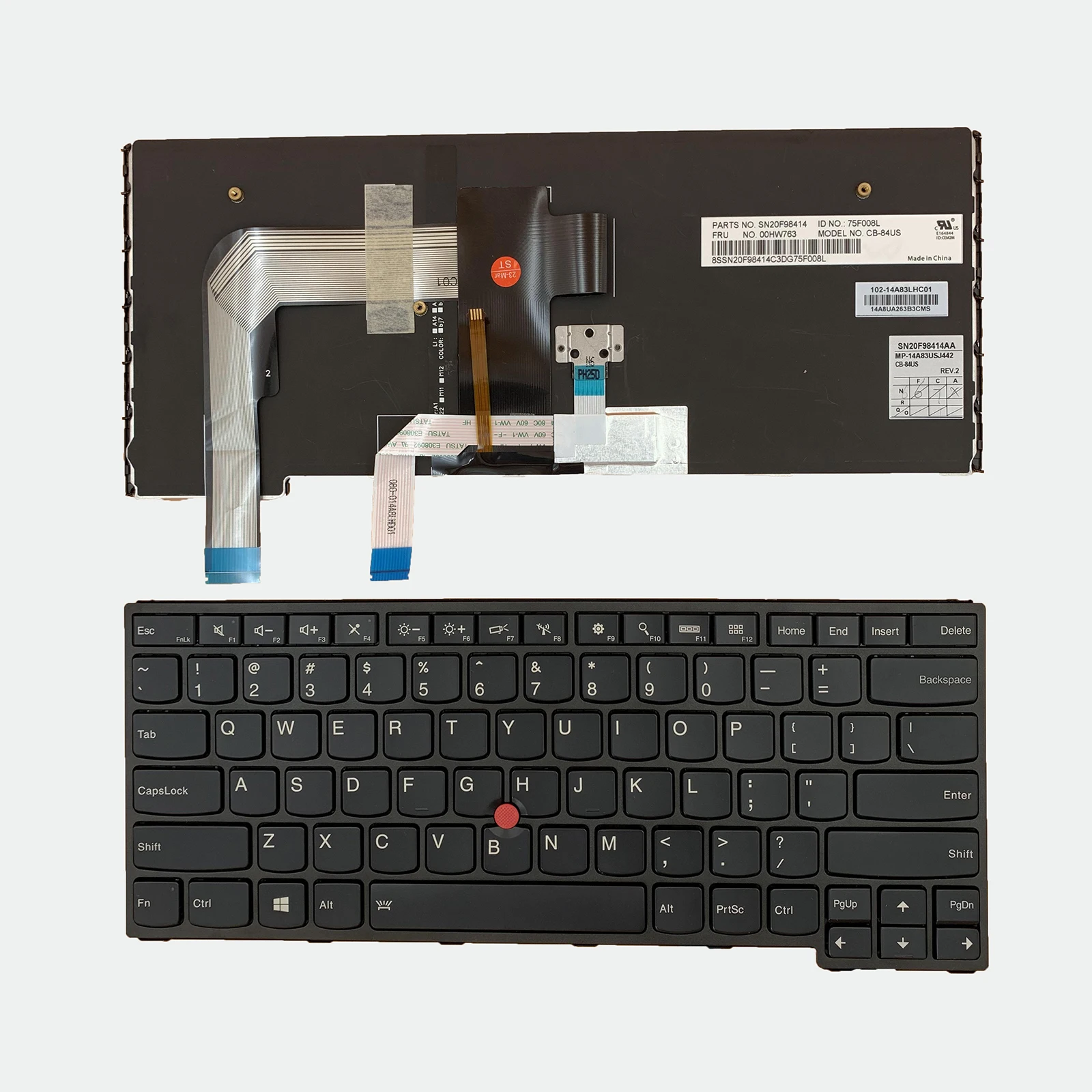Клавиатура для ноутбука IBM Thinkpad S3 yoga 14 20DM 20DN 20FY с подсветкой 00HW800
Клавиатура для ноутбука IBM Thinkpad S3 yoga 14 20DM 20DN 20FY с подсветкой 00HW800