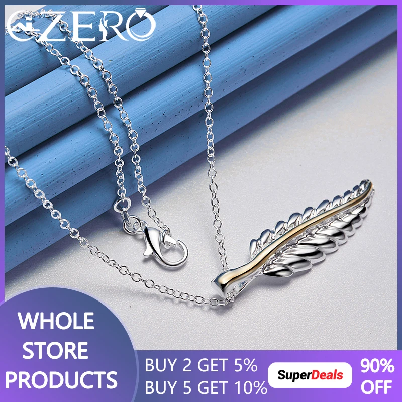 925 Sterling Silver Feather Pendant Necklace 16-30 Inch Chain Wedding Party Gift Fashion Jewelry For Man Women Accessories
925 Sterling Silver Feather Pendant Necklace 16-30 Inch Chain Wedding Party Gift Fashion Jewelry For Man Women Accessories