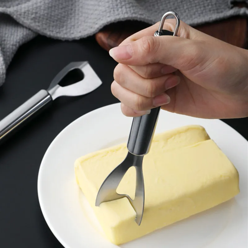 New Stainless Steel Cheese Chocolate Cutter Tools Handheld Butter Scraper Fruit Chopper Slicer Knife Home Kitchen Gadgets
New Stainless Steel Cheese Chocolate Cutter Tools Handheld Butter Scraper Fruit Chopper Slicer Knife Home Kitchen Gadgets