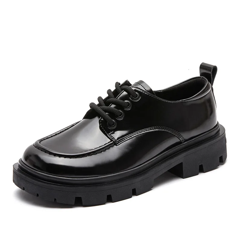 Women's Shoes Autumn New 2022 Genuine Leather Lace-up Female Loafers Thick Bottom Casual Female Oxford Shoes Ladies Shoes
Women's Shoes Autumn New 2022 Genuine Leather Lace-up Female Loafers Thick Bottom Casual Female Oxford Shoes Ladies Shoes
