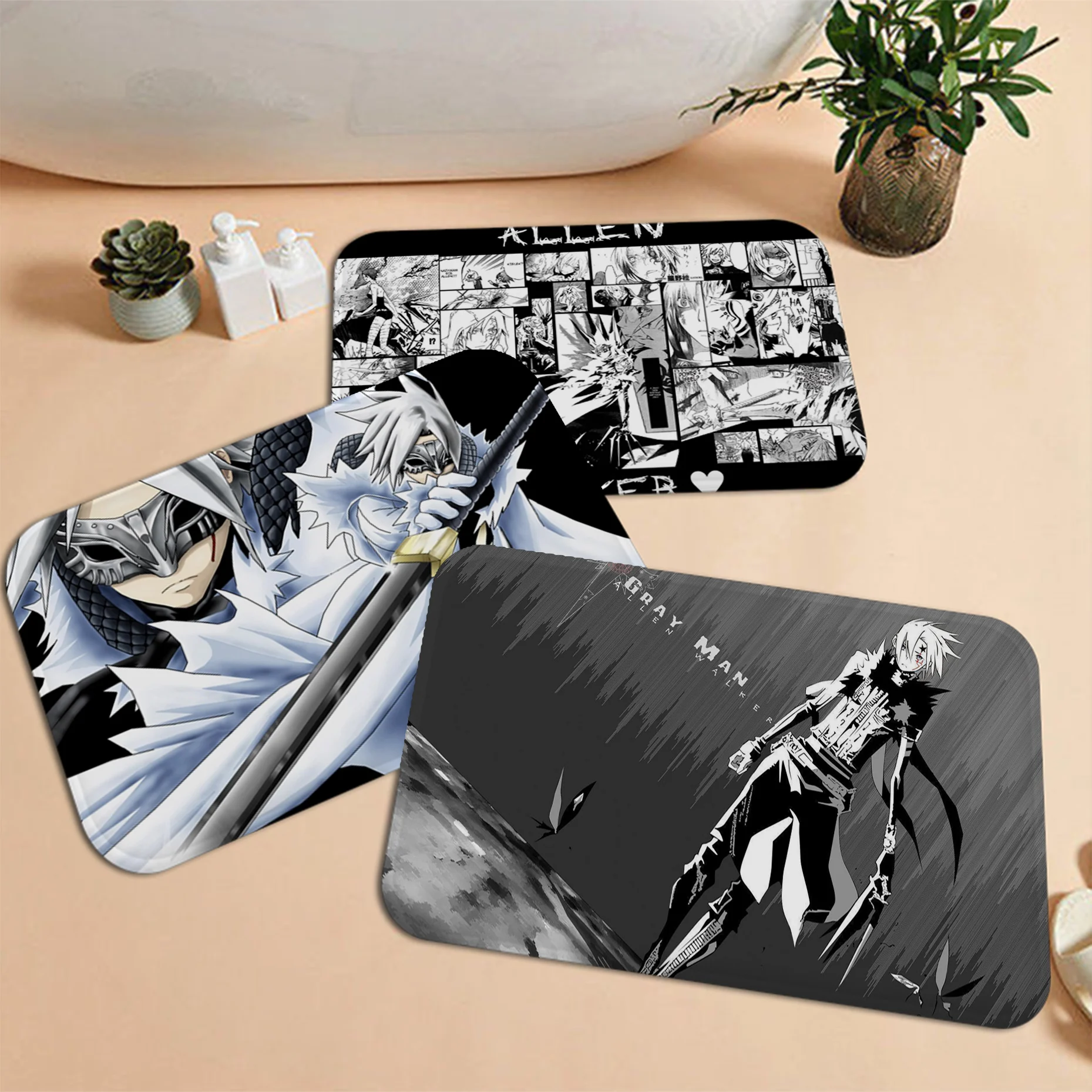 D.Gray-man Allen Walke Bath Mat INS Style Soft Bedroom Floor House Laundry Room Mat Anti-skid Modern Home Decor
D.Gray-man Allen Walke Bath Mat INS Style Soft Bedroom Floor House Laundry Room Mat Anti-skid Modern Home Decor