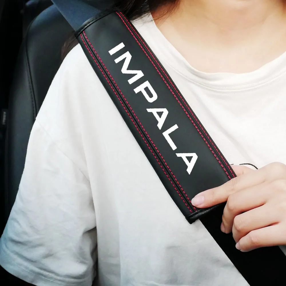 1Pcs Car accessories Seat Belt Leather Safety Belt Shoulder Cover for Impala Protection Seat Belt Padding Pad Auto Interior
1Pcs Car accessories Seat Belt Leather Safety Belt Shoulder Cover for Impala Protection Seat Belt Padding Pad Auto Interior