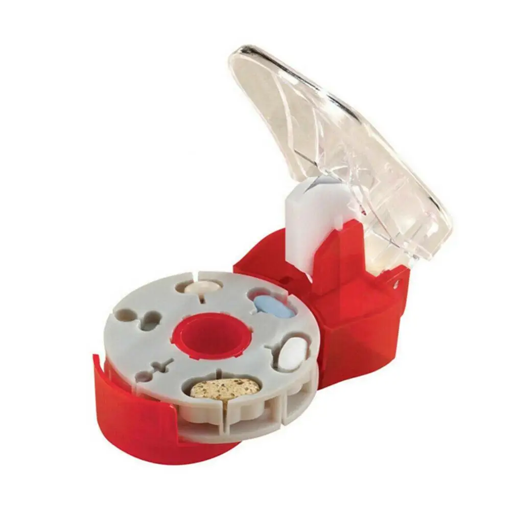 1pc Medicine Pill Cutter Box Plastic Portable Drug Tablet Grinder Splitter Divider Box Kids Adult Medicine Crusher Home Supplies
1pc Medicine Pill Cutter Box Plastic Portable Drug Tablet Grinder Splitter Divider Box Kids Adult Medicine Crusher Home Supplies