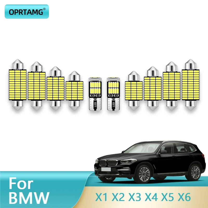 OPRTAMG Canbus Interior LED For BMW X1 E84 F48 X2 F39 X3 E83 F25 F97 G01 X4 F26 G02 F98 X5 E53 E70 F15 F85 X6 E71 E72 Car Light
OPRTAMG Canbus Interior LED For BMW X1 E84 F48 X2 F39 X3 E83 F25 F97 G01 X4 F26 G02 F98 X5 E53 E70 F15 F85 X6 E71 E72 Car Light
