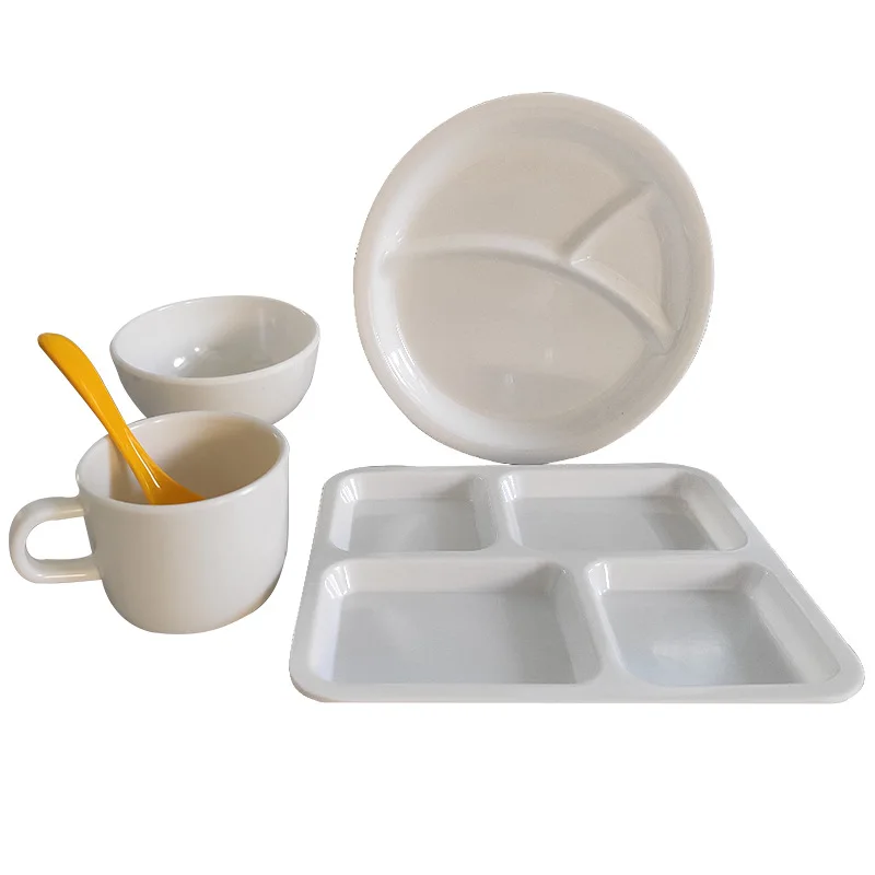 Настраиваемая имитация фарфора, набор тарелок для фаст-фуда с четырьмя ячейками, набор разделенных тарелок для школы, меламиновая посуда дл... 
Настраиваемая имитация фарфора, набор тарелок для фаст-фуда с четырьмя ячейками, набор разделенных тарелок для школы, меламиновая посуда дл...