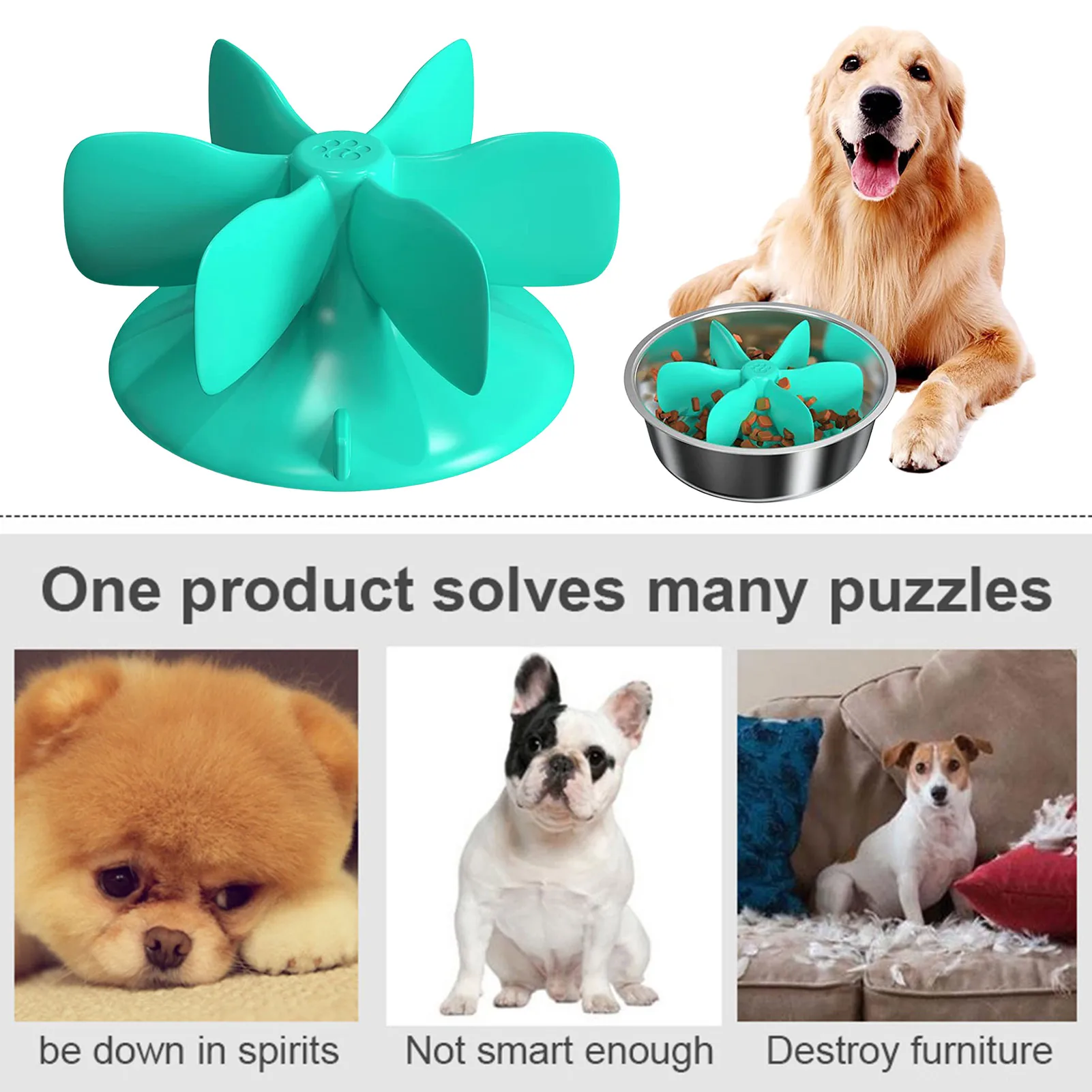 Slow Feeder Insert For Dog Bowls Spiral Slow Feeder Insert With Strong Suction Cup For Small Medium Large Size Dog Bowl Spiral
Slow Feeder Insert For Dog Bowls Spiral Slow Feeder Insert With Strong Suction Cup For Small Medium Large Size Dog Bowl Spiral