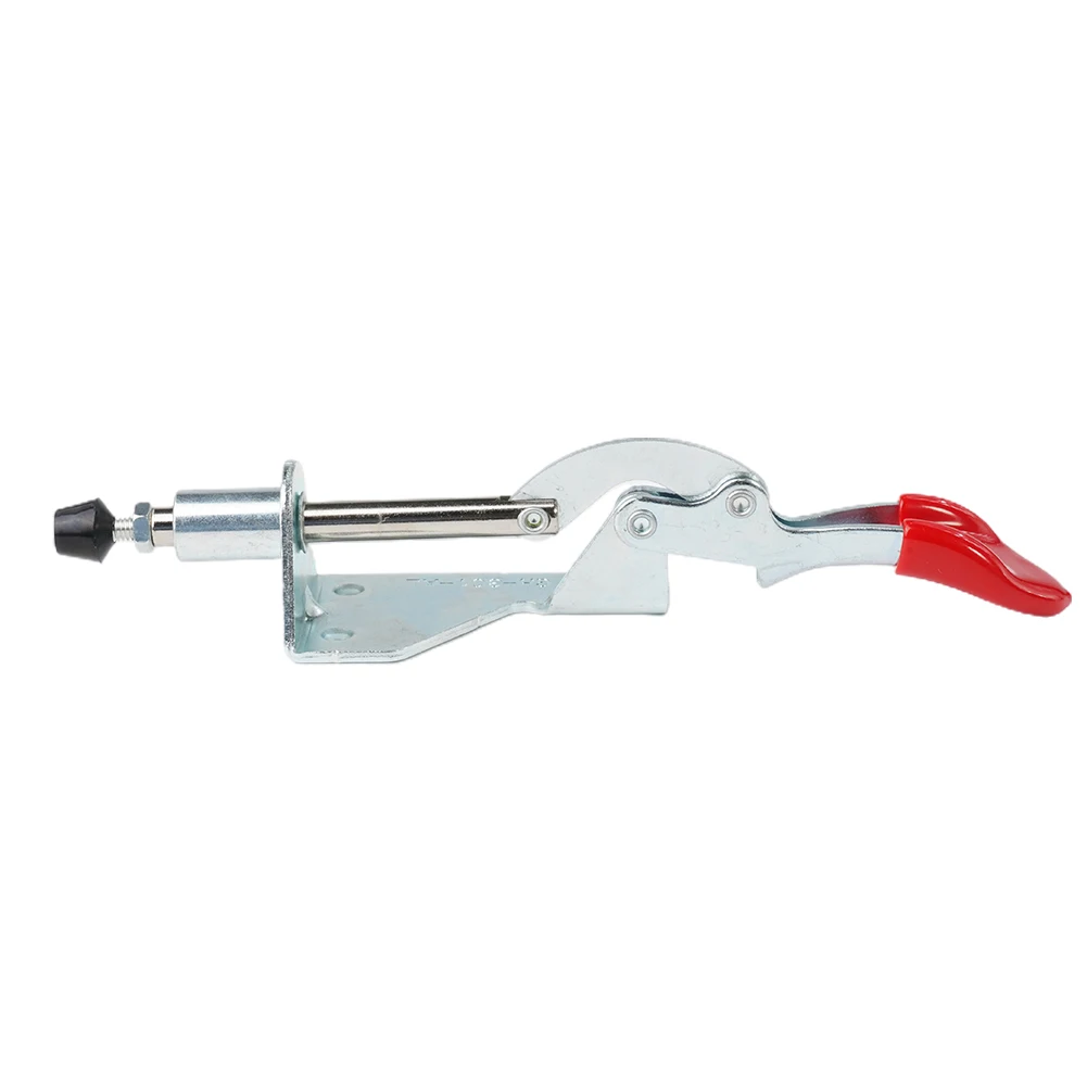 90Kg Antislip Vertical Toggle Clamp GH-301-AL Quick Release Horizontal Clamps Woodworking Clip Hand Clamping Tools
90Kg Antislip Vertical Toggle Clamp GH-301-AL Quick Release Horizontal Clamps Woodworking Clip Hand Clamping Tools