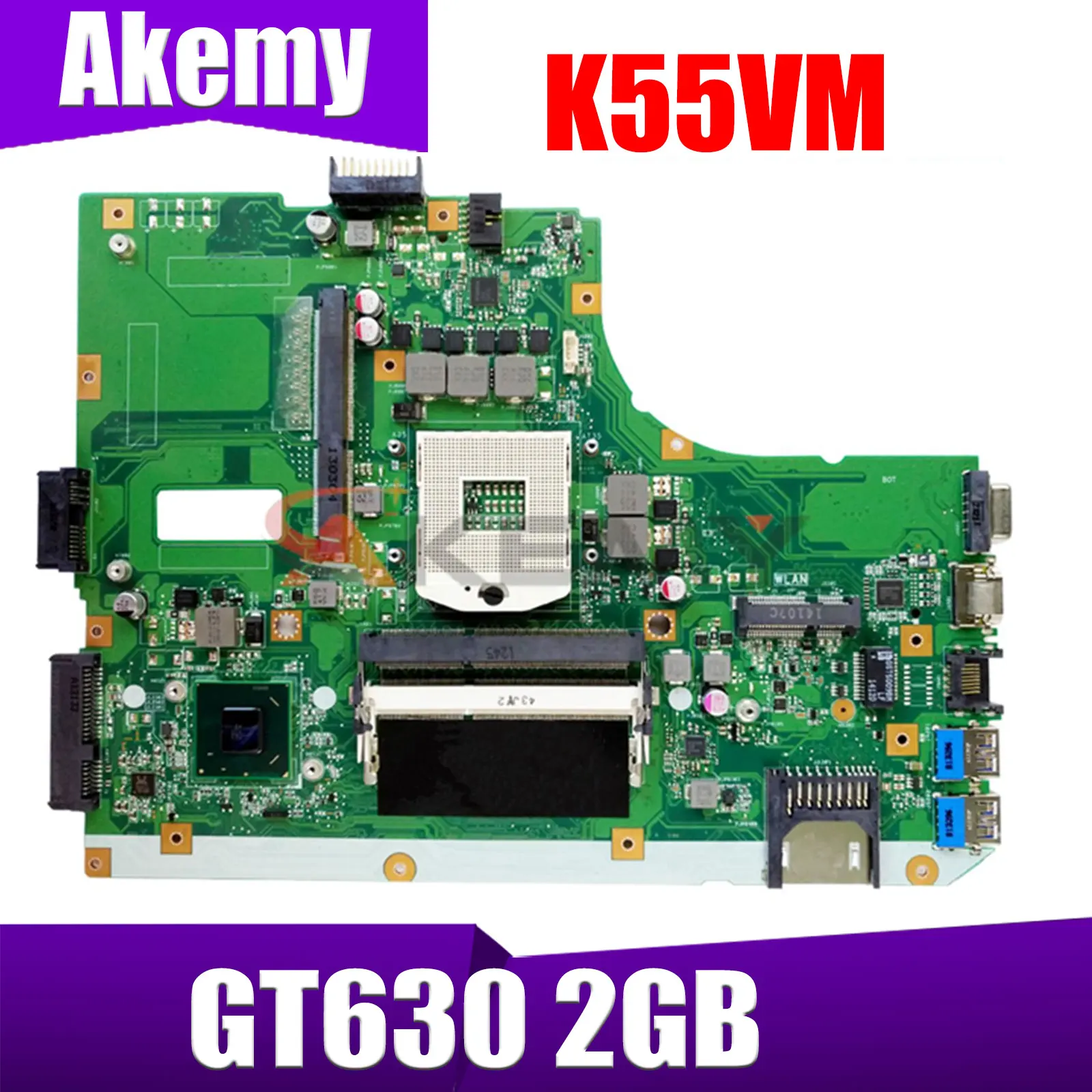 K55VM Motherboard For ASUS K55VM K55V K55 K55VJ Laptop Motherboard K55VM GT630 2GB REV 2.2 Test
K55VM Motherboard For ASUS K55VM K55V K55 K55VJ Laptop Motherboard K55VM GT630 2GB REV 2.2 Test