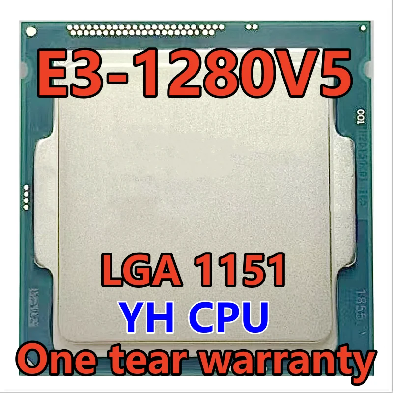 

E3-1280 v5 E3-1280V5 E3 1280v5 E3 1280 v5 SR2CL 3.7 GHz Quad-Core Eight-Thread CPU Processor 80W LGA 1151
