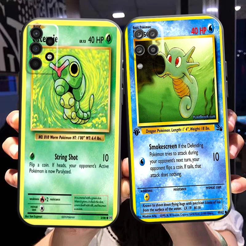 Pokemon Cards Phone Case For Samsung Galaxy A02 A11 A12 A20 A21 A21S A22 A31 A32 A51 A52 A70 A71 A72 5G Liquid Silicon
Pokemon Cards Phone Case For Samsung Galaxy A02 A11 A12 A20 A21 A21S A22 A31 A32 A51 A52 A70 A71 A72 5G Liquid Silicon