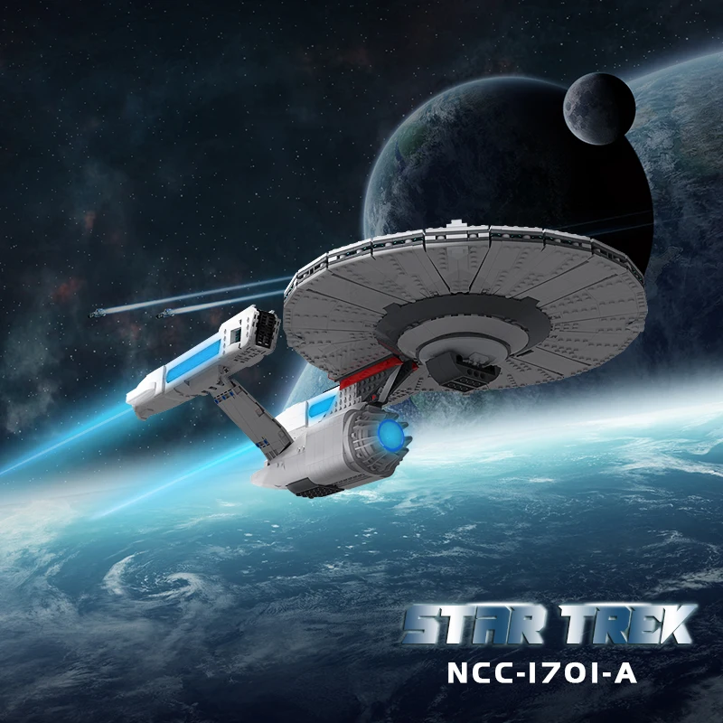 MOC Spaceship Airship Interstellar Wholesale Federal Lost Starship Building Blocks Kit Ship Bricks DIY Toys for Children Gifts
MOC Spaceship Airship Interstellar Wholesale Federal Lost Starship Building Blocks Kit Ship Bricks DIY Toys for Children Gifts