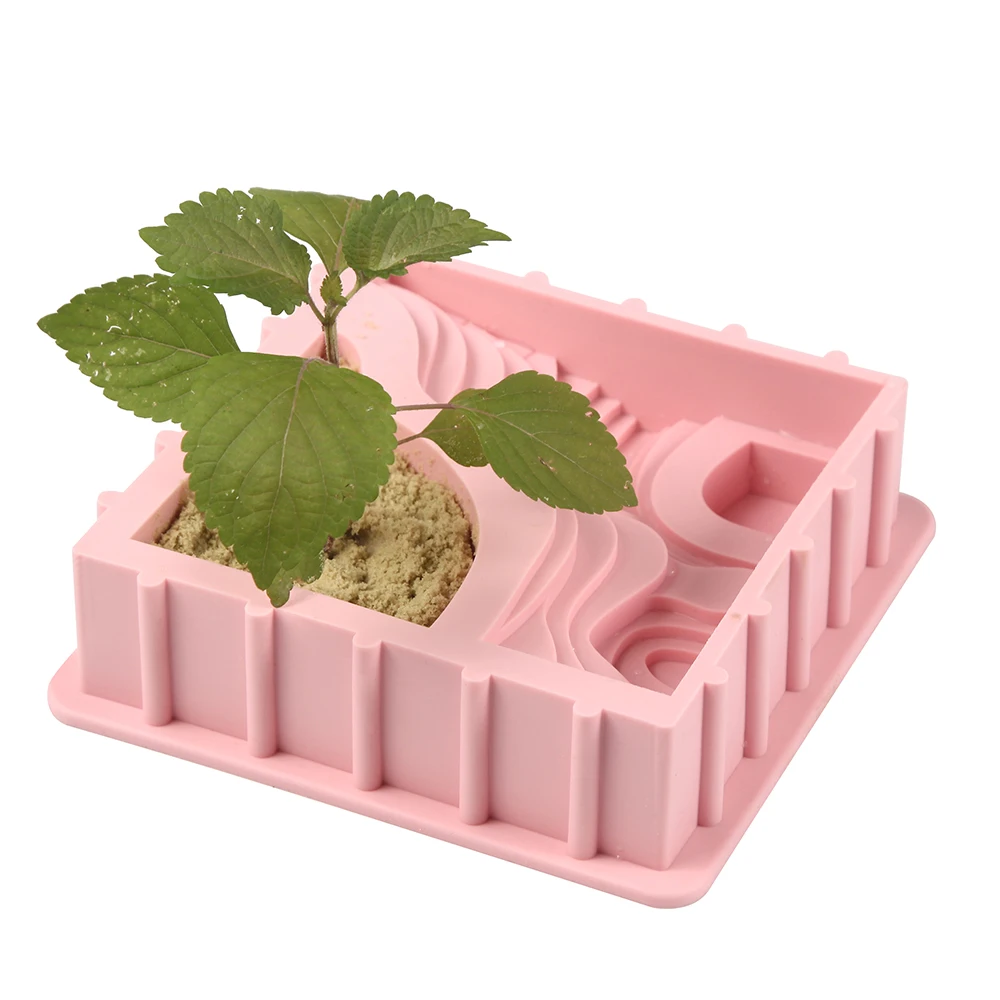 Square Silicone Flowerpot Mold for DIY Geometric Concrete Planter Cement Succulent Pot Epoxy Resin Concrete Mold Candle Pot Mold
Square Silicone Flowerpot Mold for DIY Geometric Concrete Planter Cement Succulent Pot Epoxy Resin Concrete Mold Candle Pot Mold