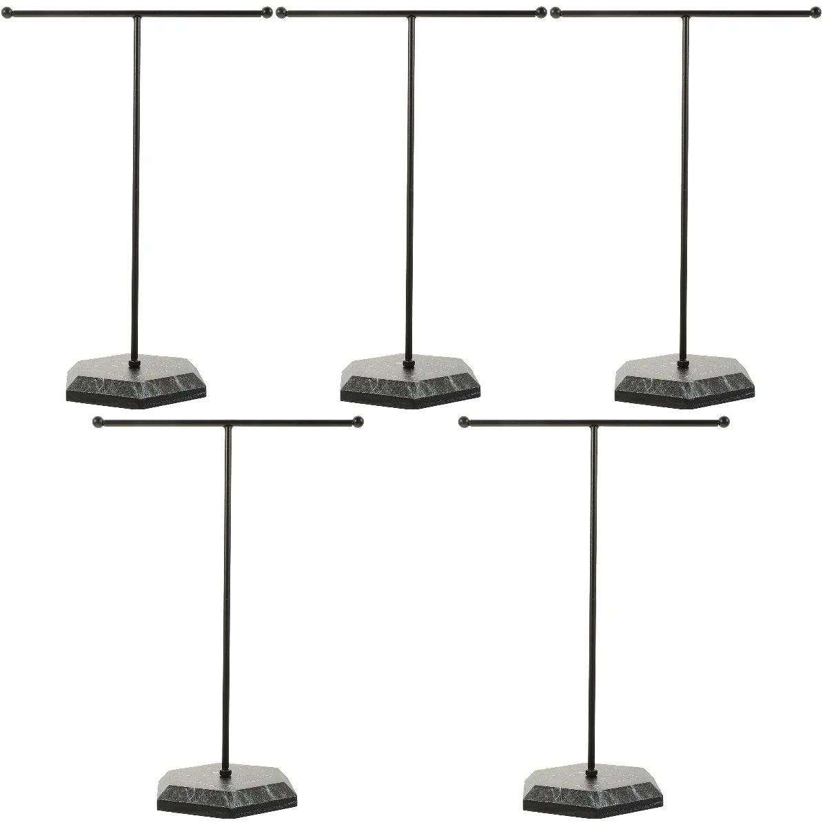 5pcs Jewelry Storage Rack Bracelet Rack Earring Necklace Showing Stand T Shape Stand
5pcs Jewelry Storage Rack Bracelet Rack Earring Necklace Showing Stand T Shape Stand