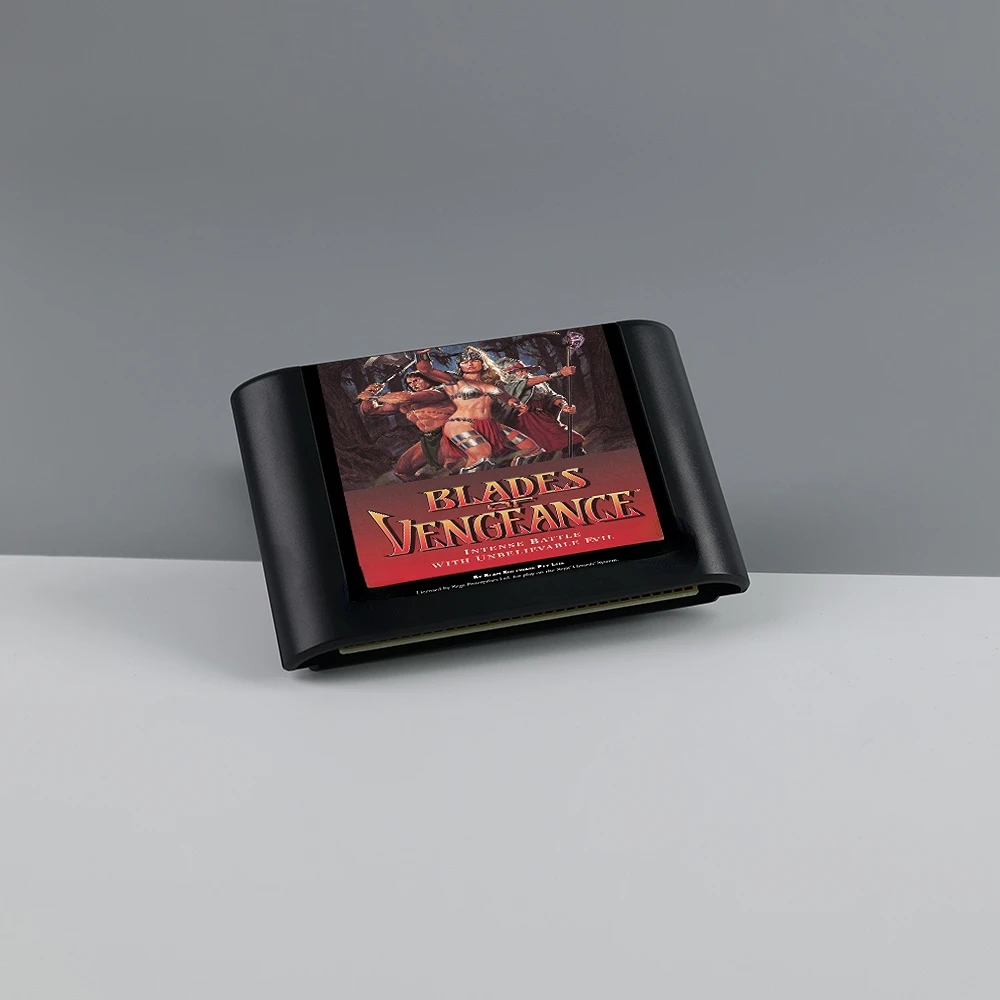 Blades of Vengeance 16 Bit MD Game Card for Sega Megadrive Genesis Video Game Console Cartridge
Blades of Vengeance 16 Bit MD Game Card for Sega Megadrive Genesis Video Game Console Cartridge